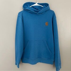 Carhartt Teal Hoodie with Logo boys xl